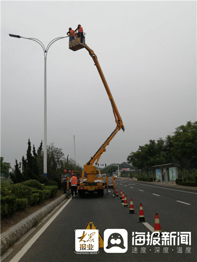 照亮市民归家路!烟台河滨东路路灯亮啦