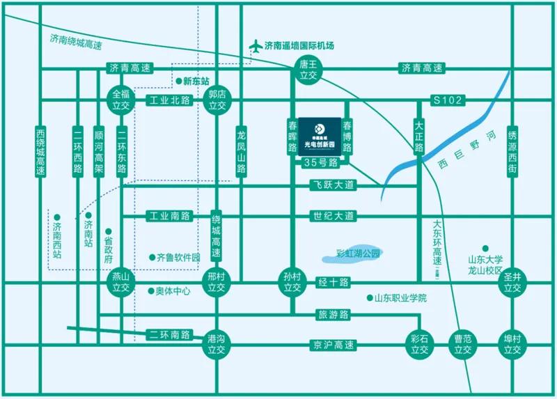 大众报业·海报新闻|济南市委统战部、济南市新联会领导一行参观高新东区北方光谷—幸福连城·光电创新园