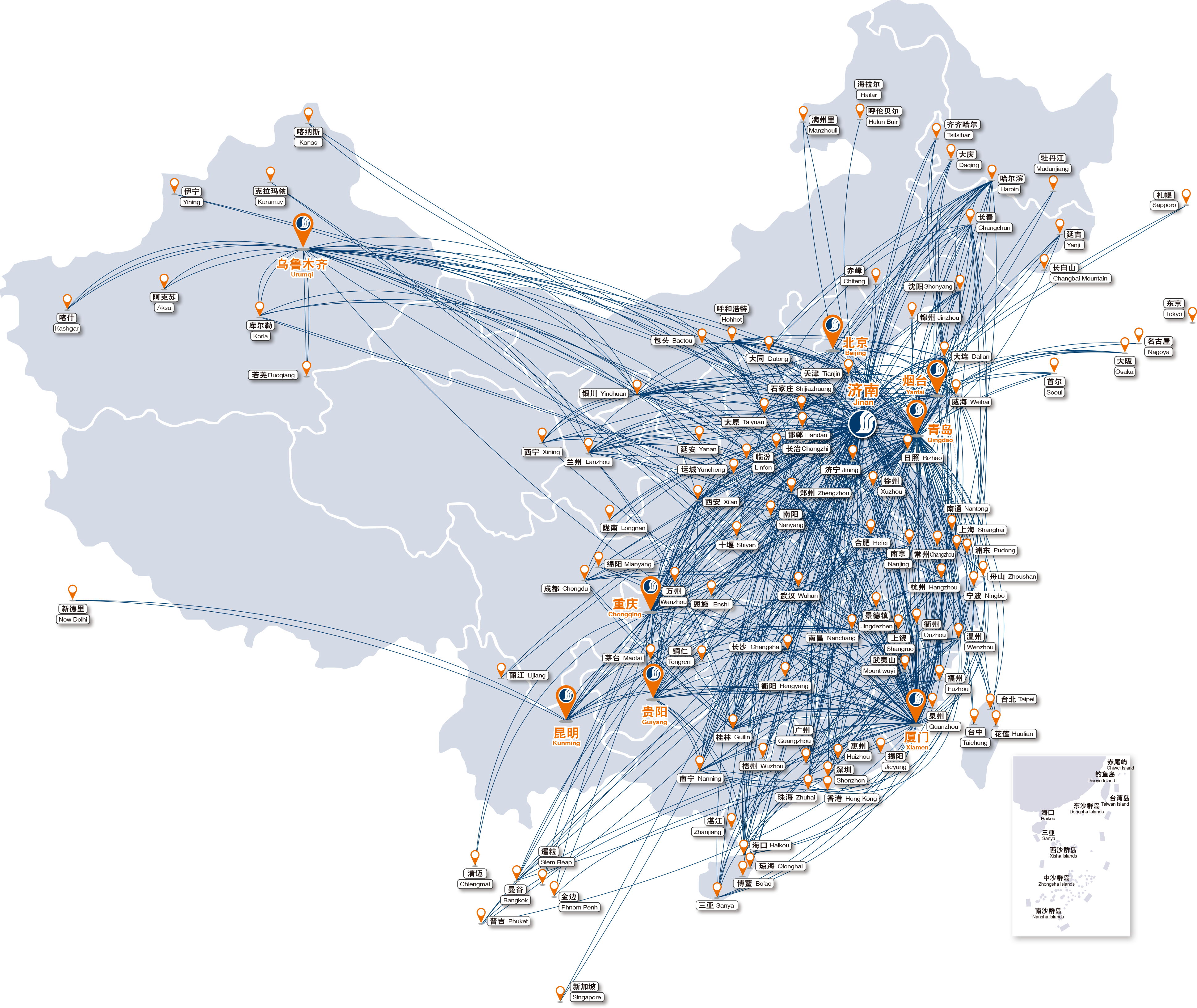 国内飞机航线轨迹图图片