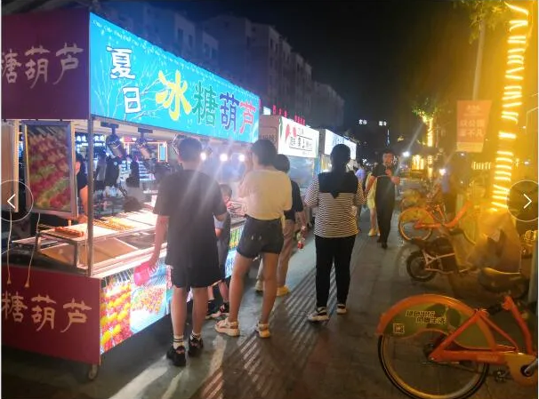 短剧夜市摊的魅力与故事