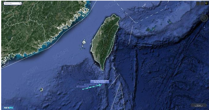 解放军宣布在台湾海峡演练之际 美国再派军机在台湾岛以南海域"窥探"