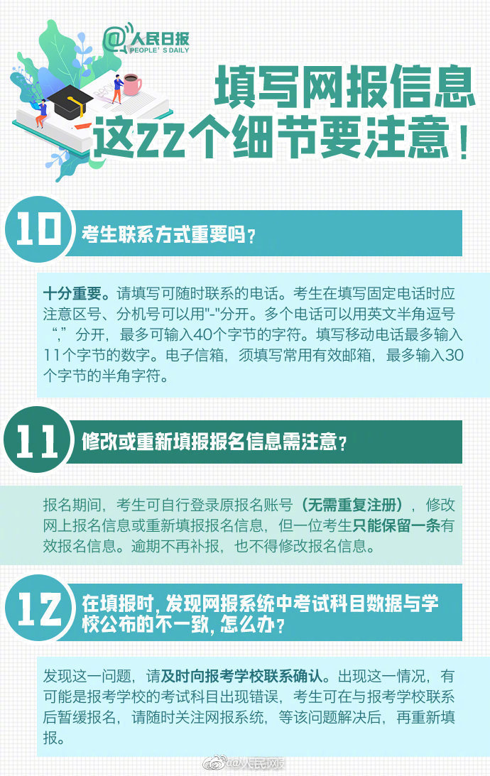 人民日报客户端|2021考研报名今日启动，这些细节请注意