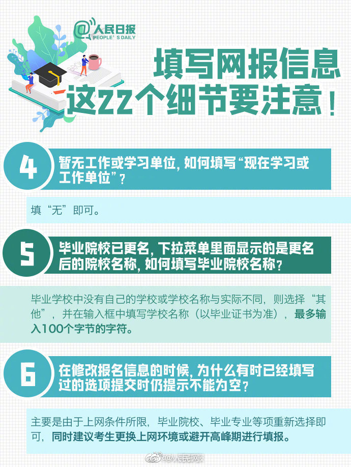 人民日报客户端|2021考研报名今日启动，这些细节请注意