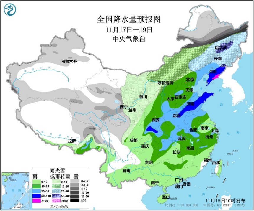 中国气象局|中东部将迎大范围强雨雪 局地或突破历史同期极值