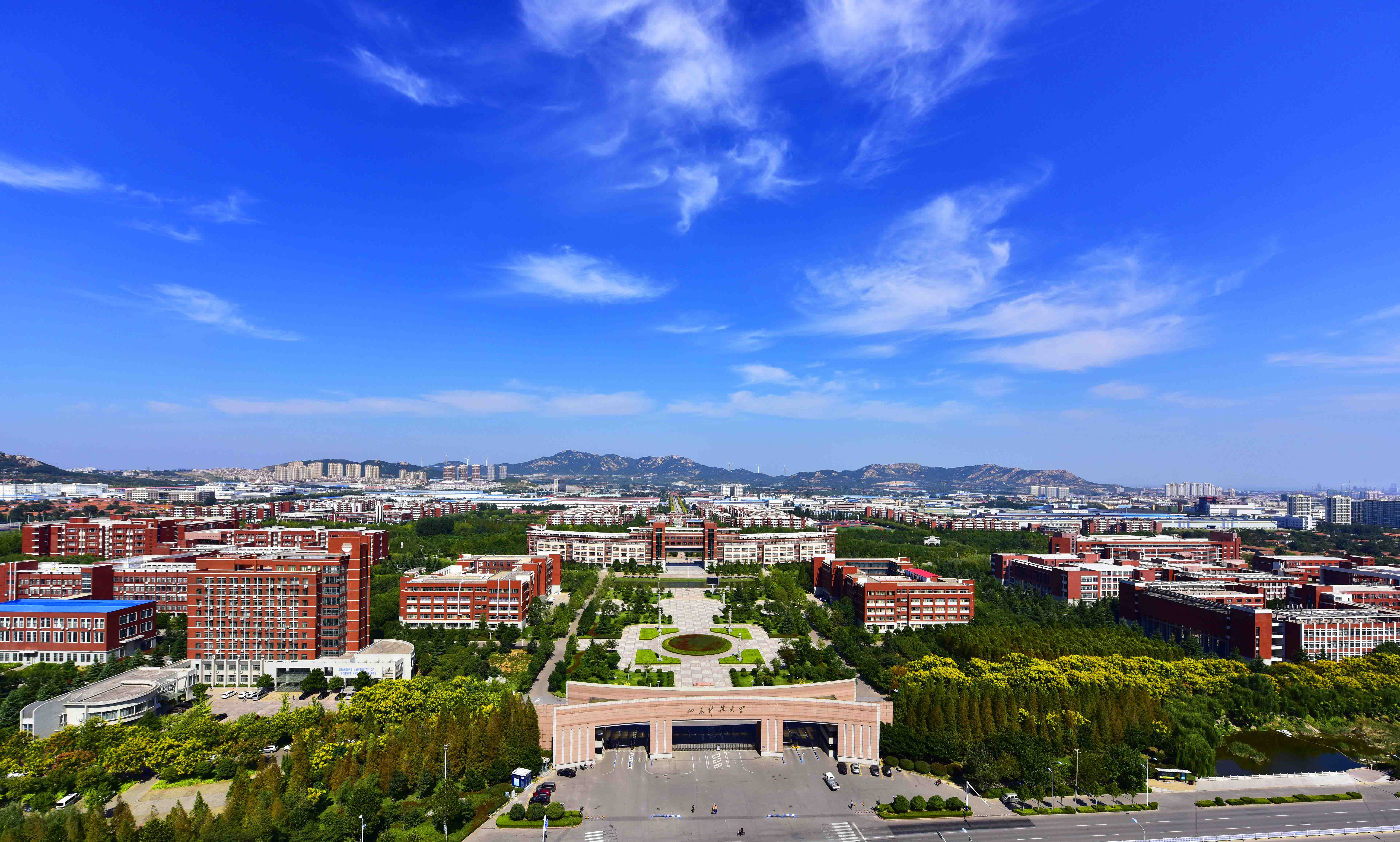 山东科技大学 美景图片