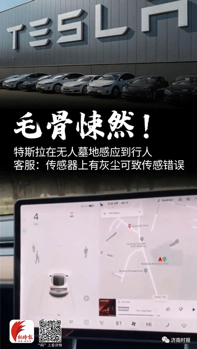 惊悚!特斯拉在无人墓地感应到行人 ,客服回应