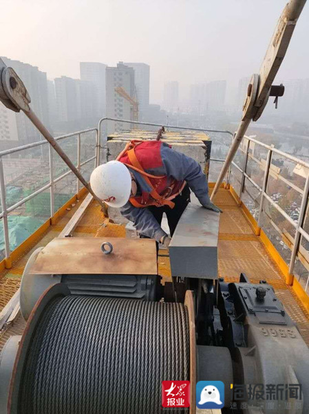 肥城市住建局開展建築起重機械專項整治行動