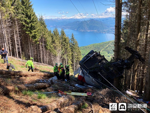 可怕的事情發生了意大利一纜車轎廂墜落致死14人