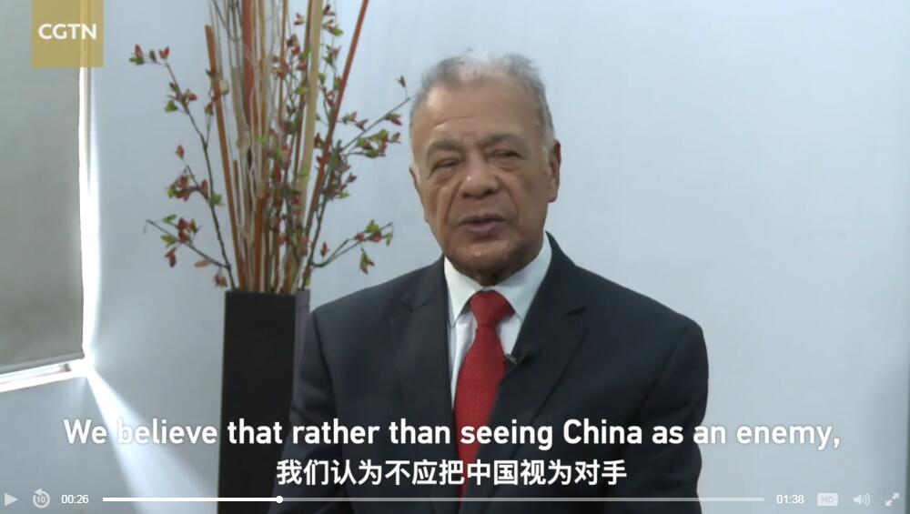 Alberto Anaya: China must be seen as a partner, not an enemy
