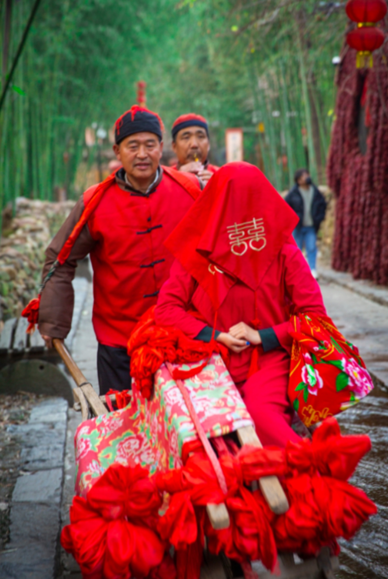 沂蒙山婚礼风俗图片