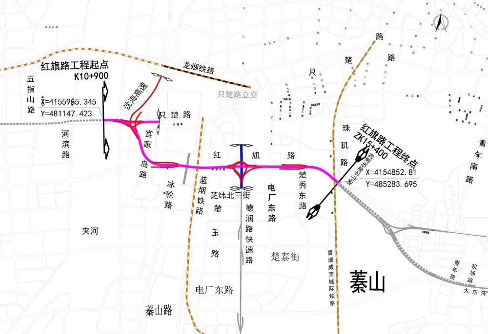 烟台塔山北路图片