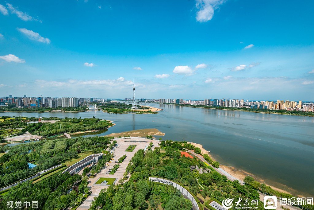 临沂:滨水城市风光