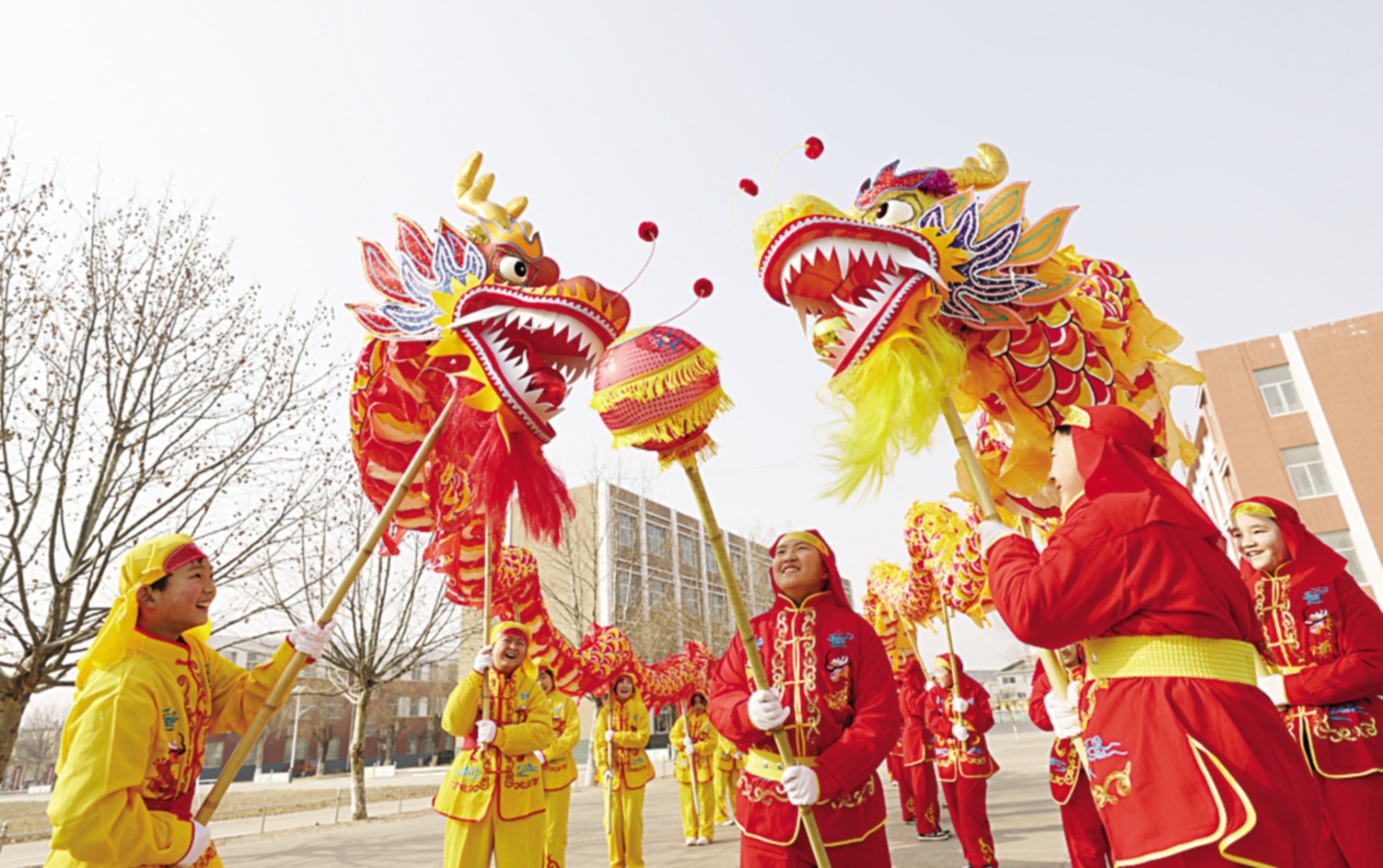 沂南：传统文化迎新年