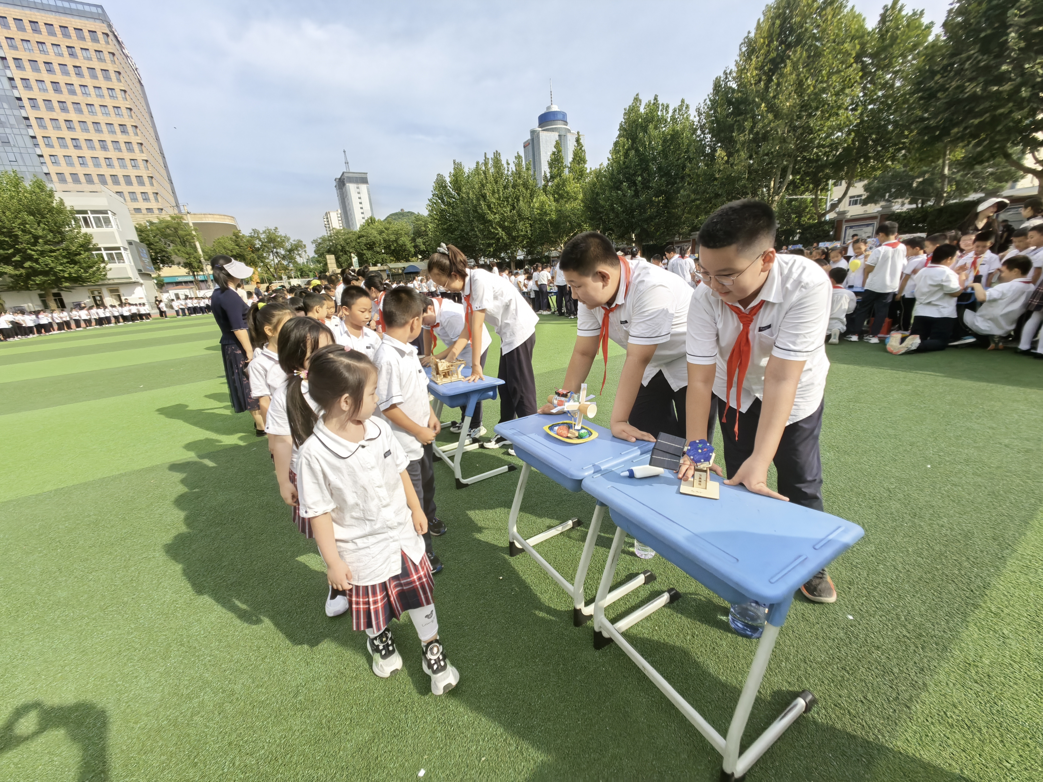 甸柳一小图片