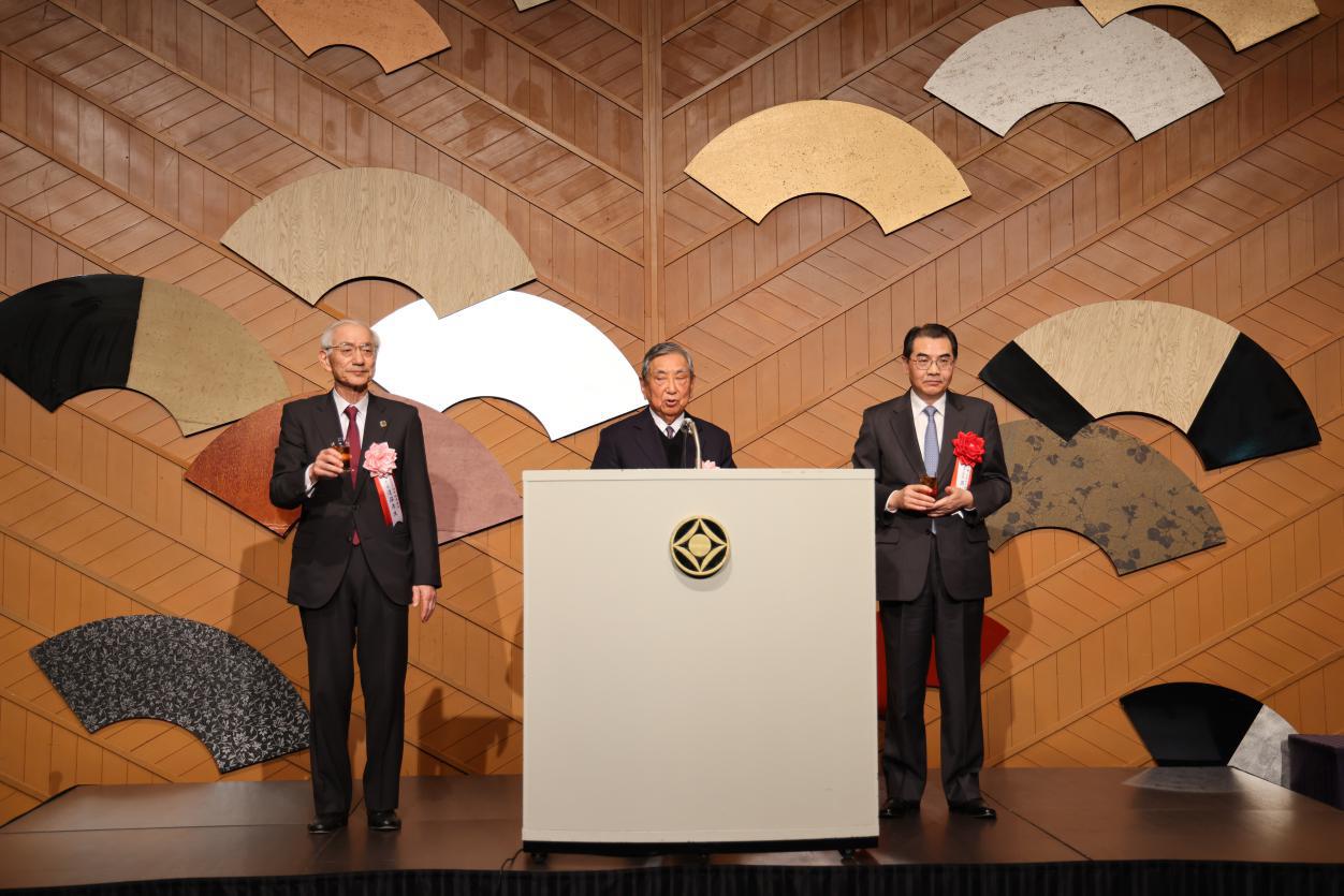 呉江浩駐日大使が日本国際貿易促進協会・日中経済協会共催の新年賀詞交歓会に出席