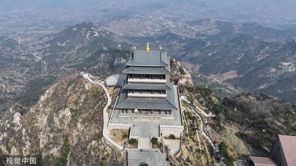 近日,临沂沂蒙山天蒙风景区春光旖旎