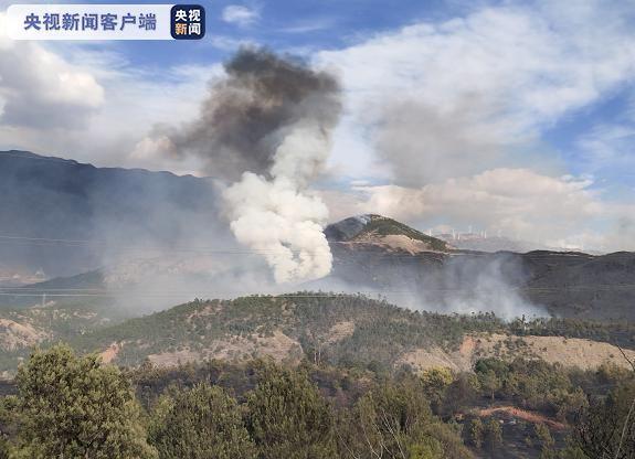 云南洱源突发森林火灾 明火已扑灭 过火面积32公顷