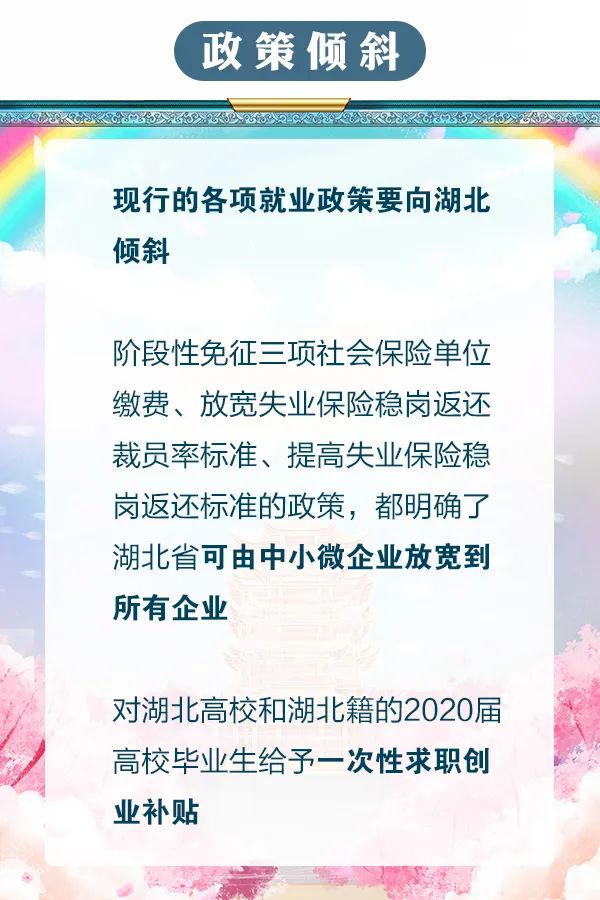 「@湖北就业者，“三个倾斜”“一个维护”帮到你」@湖北就业者，“三个倾斜”“一个维护”帮到你