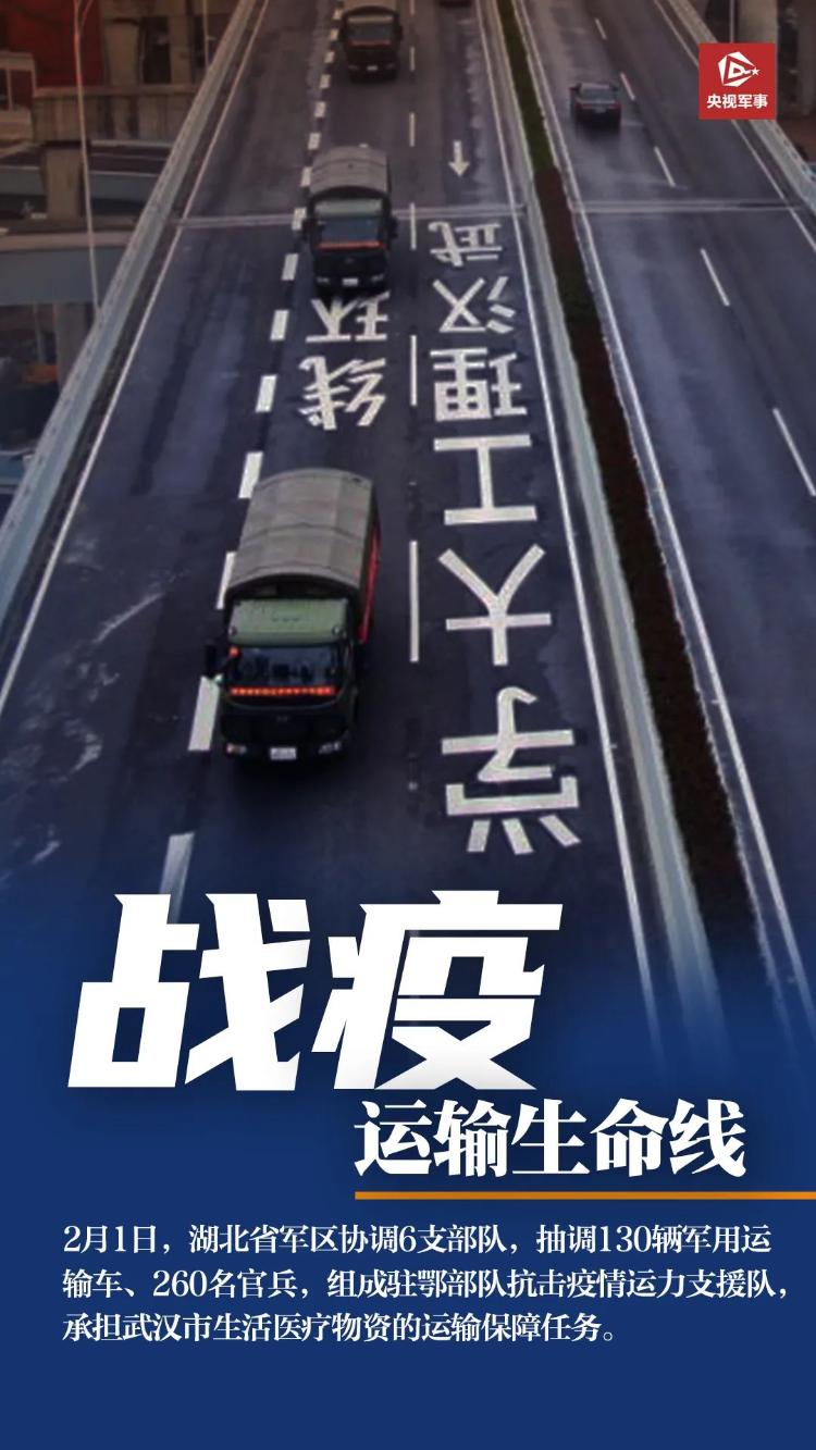 [谢谢你，“迷彩车队”！守住了武汉的“运输生命线”！]谢谢你，“迷彩车队”！守住了武汉的“运输生命线”！