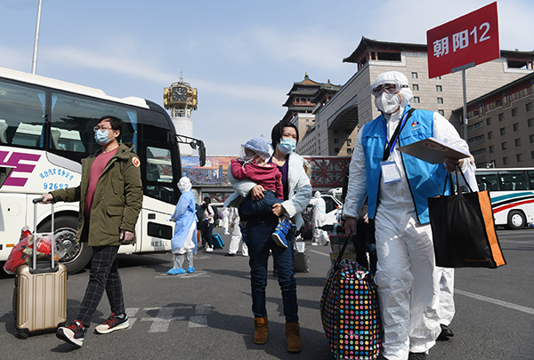 『北京』北京铁警抽调专门警力疏导滞汉返京人员有序出站