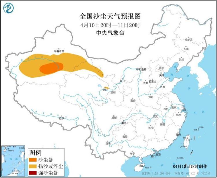 贵州湖南等地将有较强降水：贵州湖南等地将有较强降水 甘肃西部等地有大风沙尘