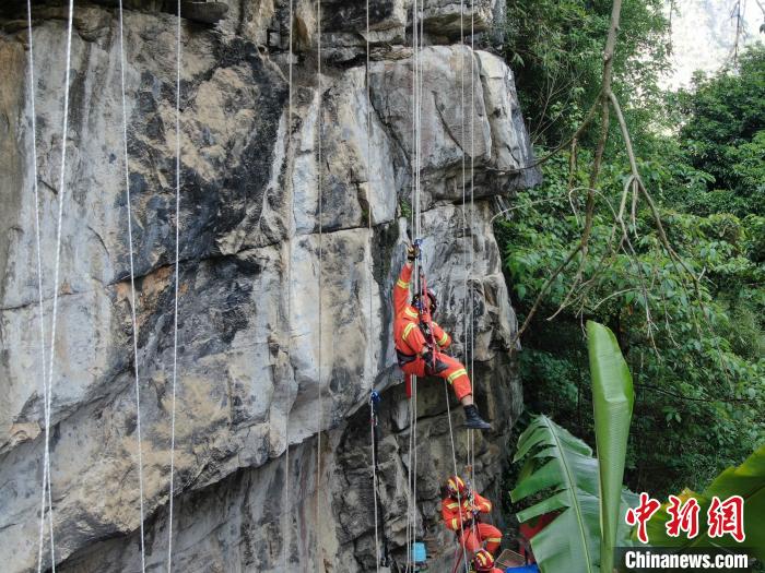 『救援』桂林消防山岳水域救援培训打造水陆两栖尖兵