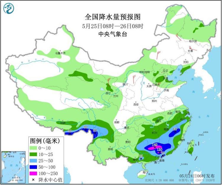 中国新闻网东北等地多阵雨天气，西南华南等地将有较强降水