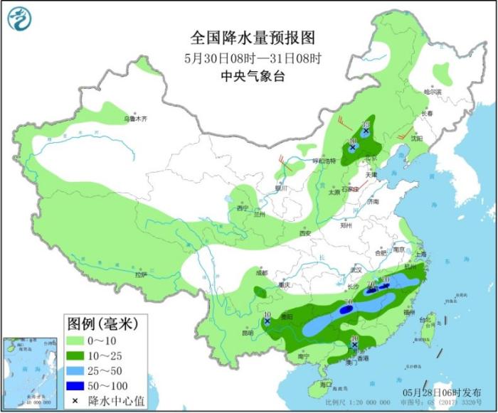 部分江南华南将出现新一轮降水过程 北方地区多大风天气