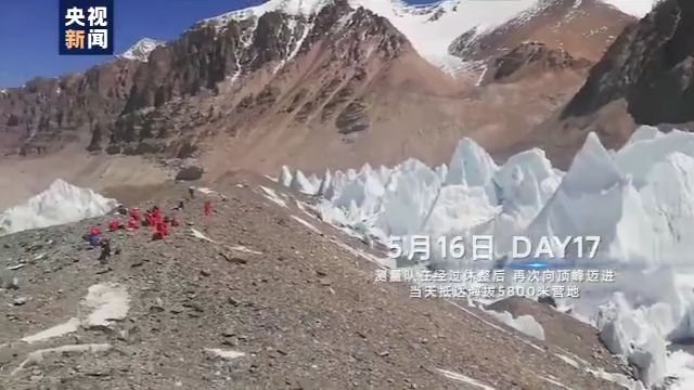 央视新闻客户端揭秘珠峰测高背后故事，专访珠峰高程测量队现场总指挥