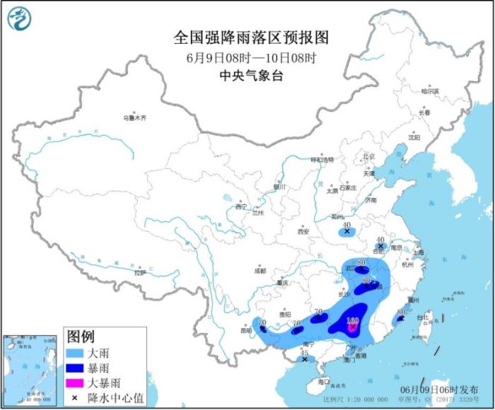 暴雨 江南华南等地仍将有强降雨 中央气象台继续发暴雨黄色预警