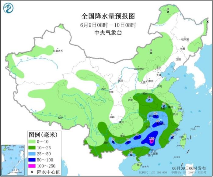 暴雨 江南华南等地仍将有强降雨 中央气象台继续发暴雨黄色预警