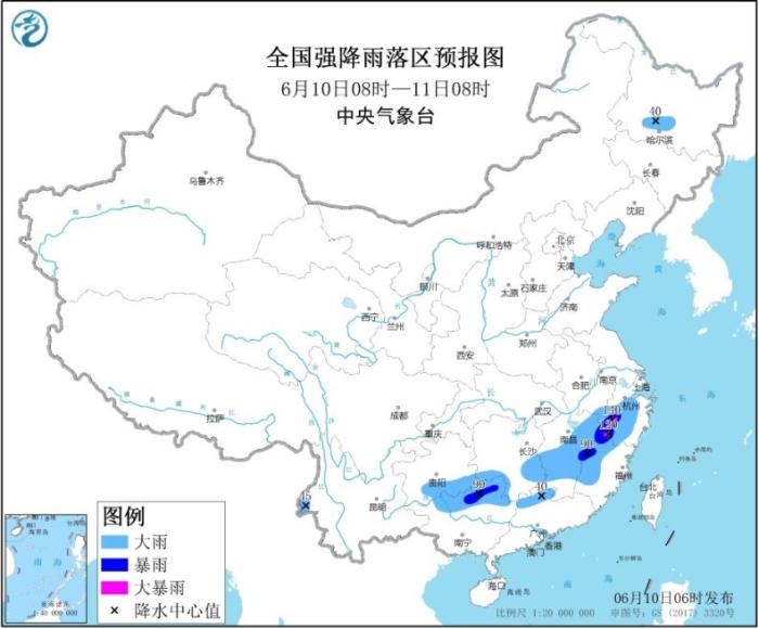 部分江南东部等地仍有较强降雨 东北华北等地多阵雨或雷阵雨