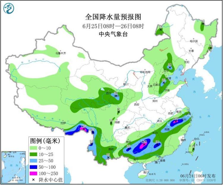 广西江南贵州广西等地将有强降雨 华北等地多雷阵雨