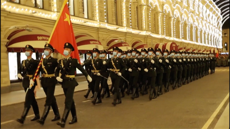 红场阅兵，中国军人来了！红场阅兵，中国军人来了！