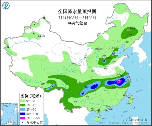 【】暴雨预警今日中断，但明起新一轮强降雨将登场