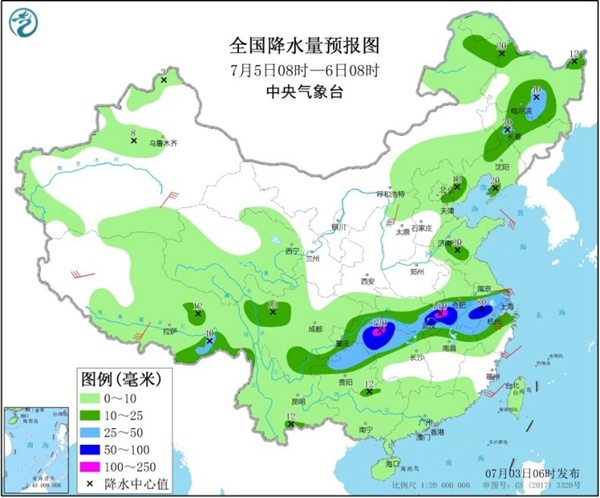 【】暴雨预警今日中断，但明起新一轮强降雨将登场