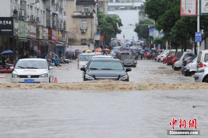 暴雨贵州至长江中下游地区有强降雨 局地有特大暴雨