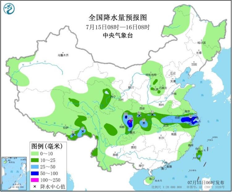 四川|南方强降雨今明天进入最强时段 华南高温闷热继续“打卡”