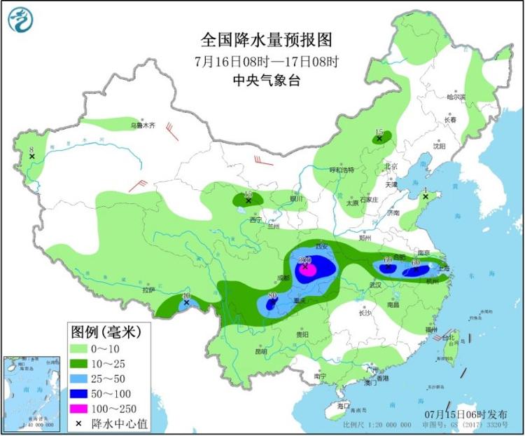 四川|南方强降雨今明天进入最强时段 华南高温闷热继续“打卡”