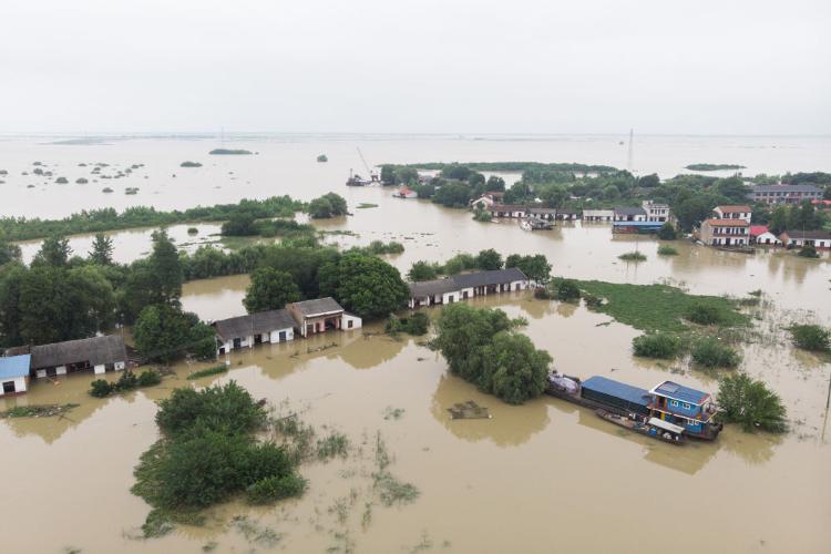 水位|洞庭湖时隔一周后再次进入全面超警戒状态水位仍在上涨