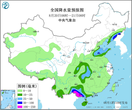 台风|“准台风”20日将登陆华南沿海 广东广西等4省区有大到暴雨