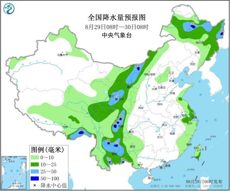 暴雨|“巴威”余威给东北地区带来强降雨 山东半岛等地仍有大雨