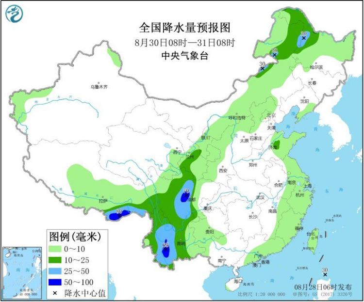 暴雨|“巴威”余威给东北地区带来强降雨 山东半岛等地仍有大雨