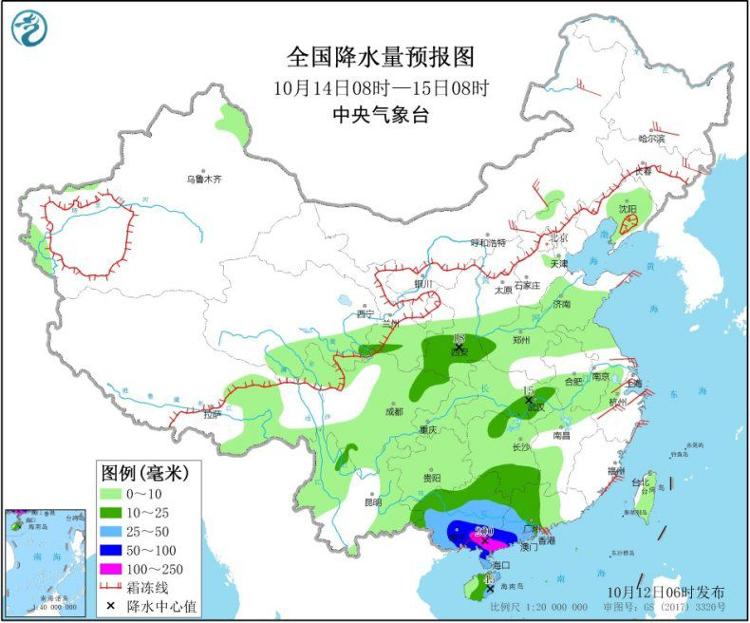 中国新闻网|南海热带低压将发展加强 华南南部将出现强降雨