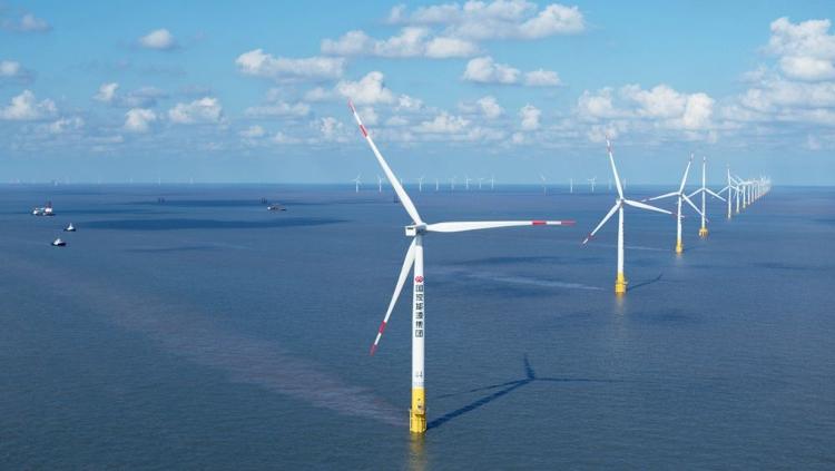 全国首个中外合资海上风电项目落地揭牌