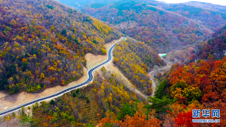 新华网|“太岳一号”旅游公路：车在路上走 人在画中游