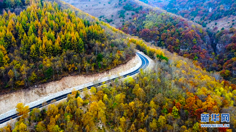 新华网|“太岳一号”旅游公路：车在路上走 人在画中游