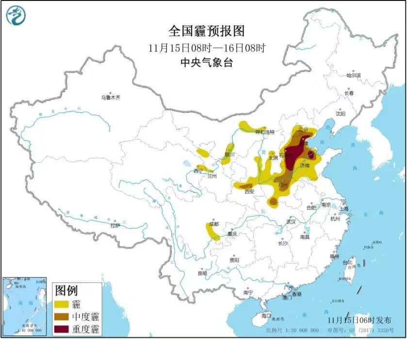 爱济南|中到大雨！冷空气即将清霾扫雾 两场降雨助济南加速入冬