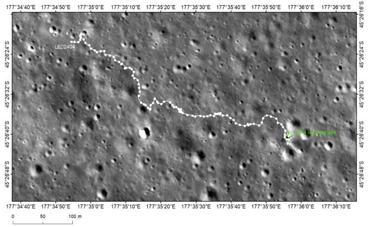 “玉兔二号”月球车行驶里程突破600米，完成第25月昼工作
