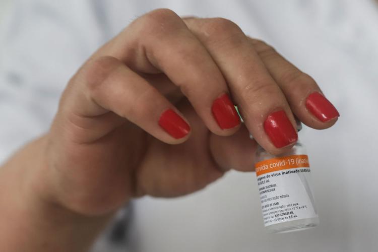 巴西圣保罗：接种新冠疫苗